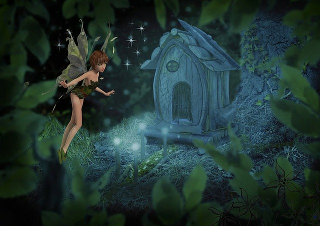 挿絵がとてもきれいでかわいい　Disney Fairies シリーズ